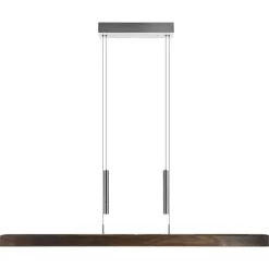 Leonora LED Lámpara Colgante L1210 Walnut - Herzblut