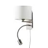 Florens Aplique De Pared White/Nickel - Lindby