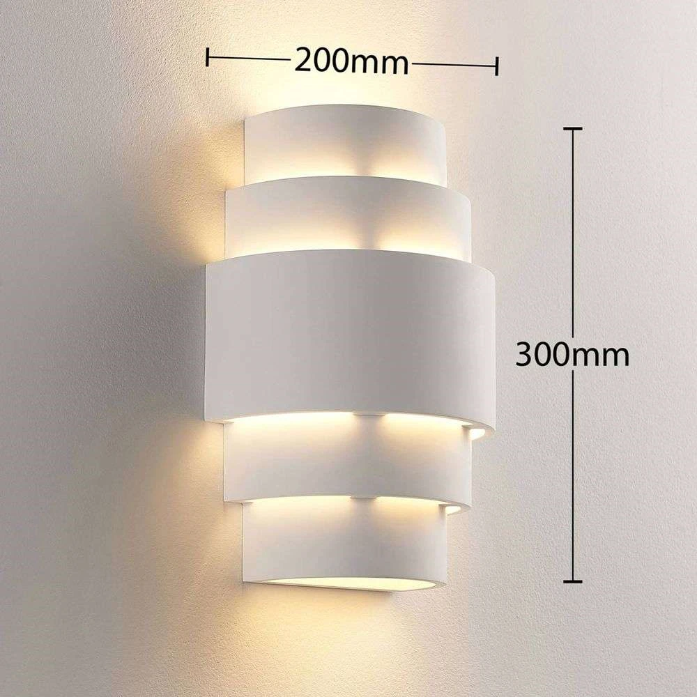 Marit Aplique De Pared White - Lindby - Imagen 3