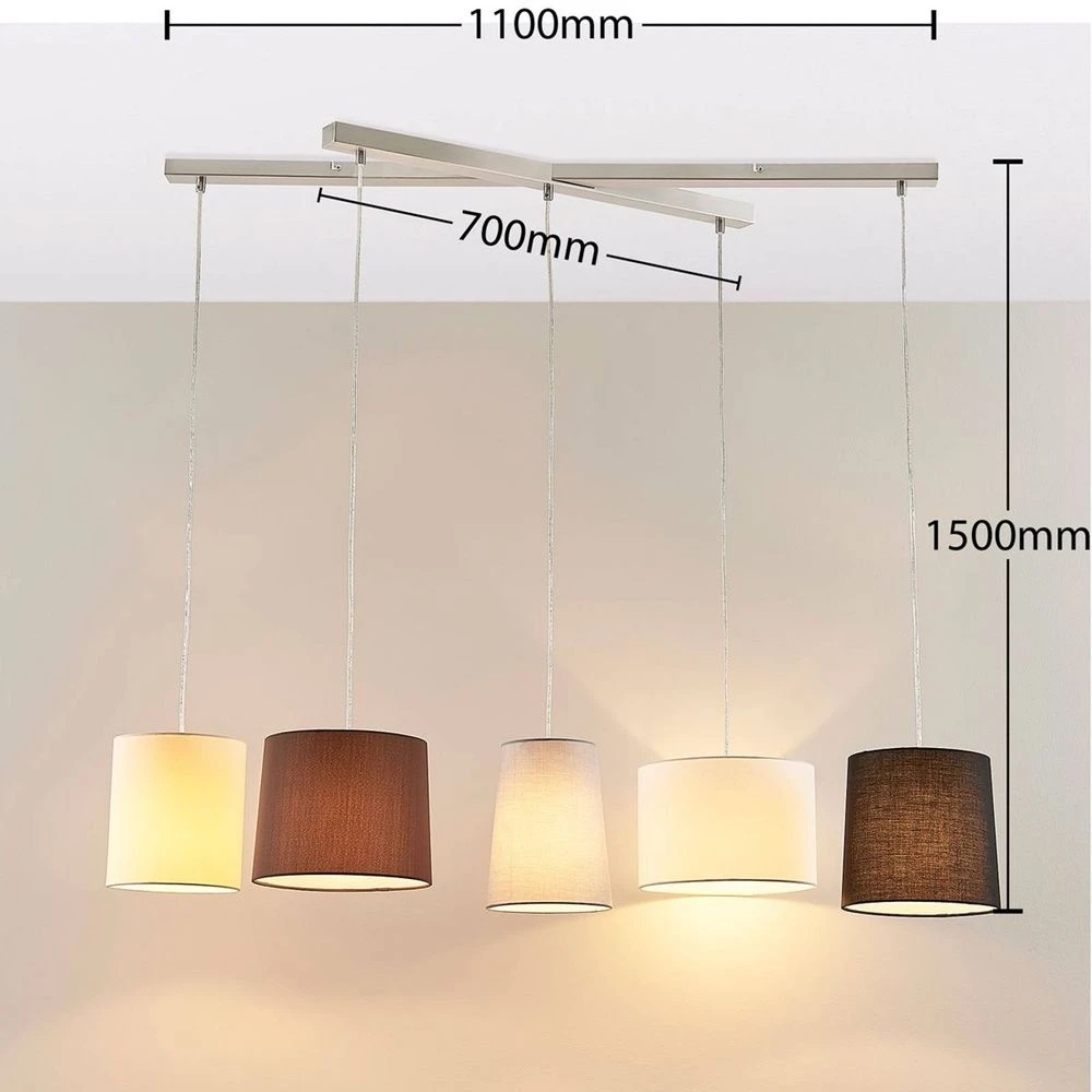 Hermina Lámpara Colgante Multi - Lindby - Imagen 3