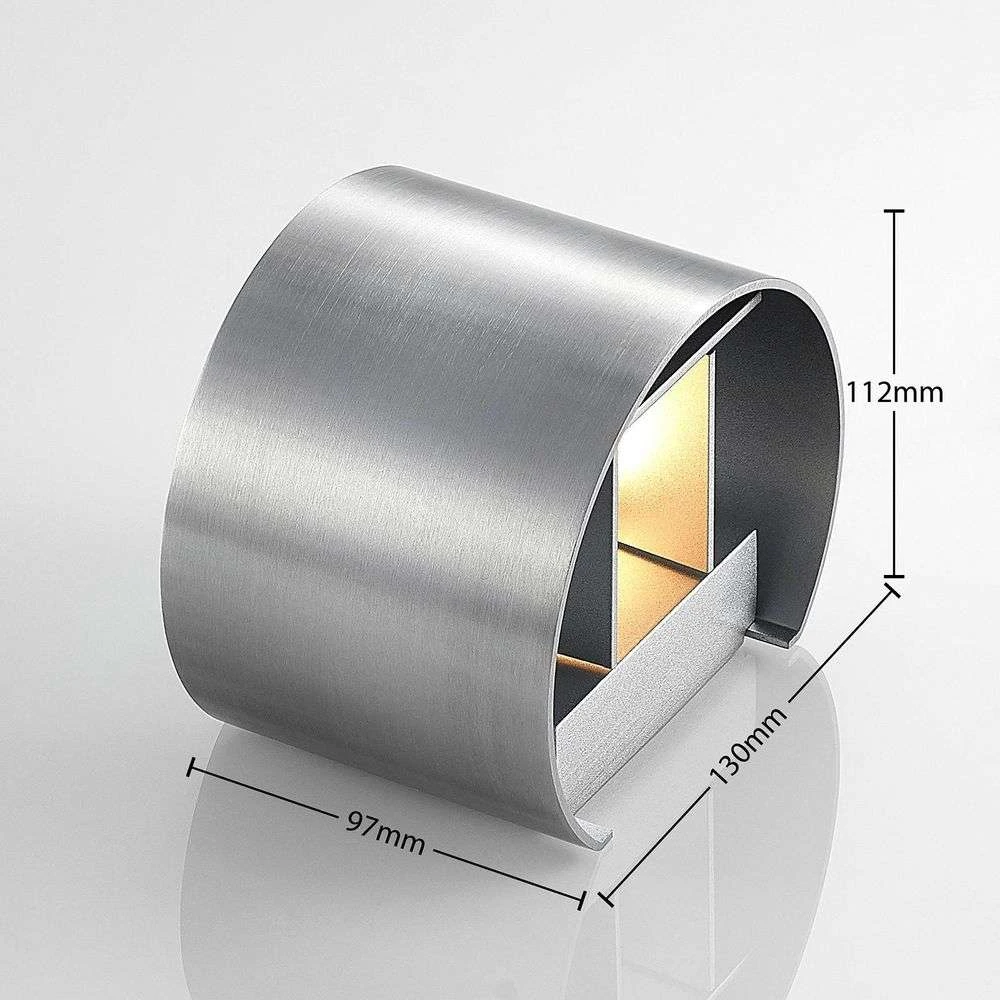 Zuzana Round Aplique De Pared Alu - Arcchio - Imagen 4