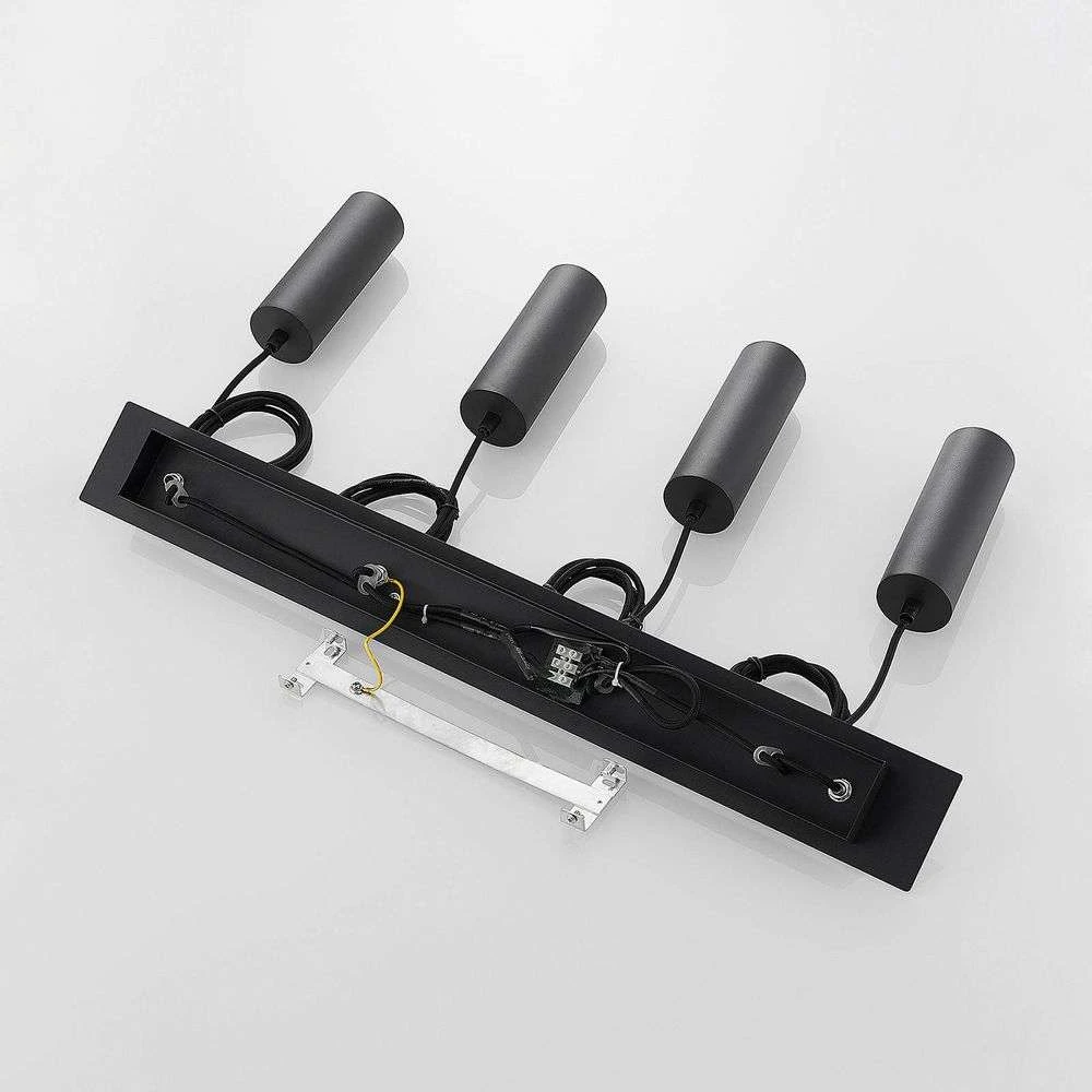 Joffrey Lámpara Colgante Black - Lindby - Imagen 5