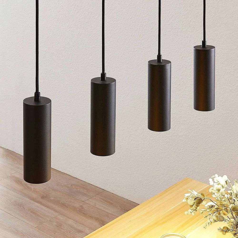 Joffrey Lámpara Colgante Black - Lindby - Imagen 6