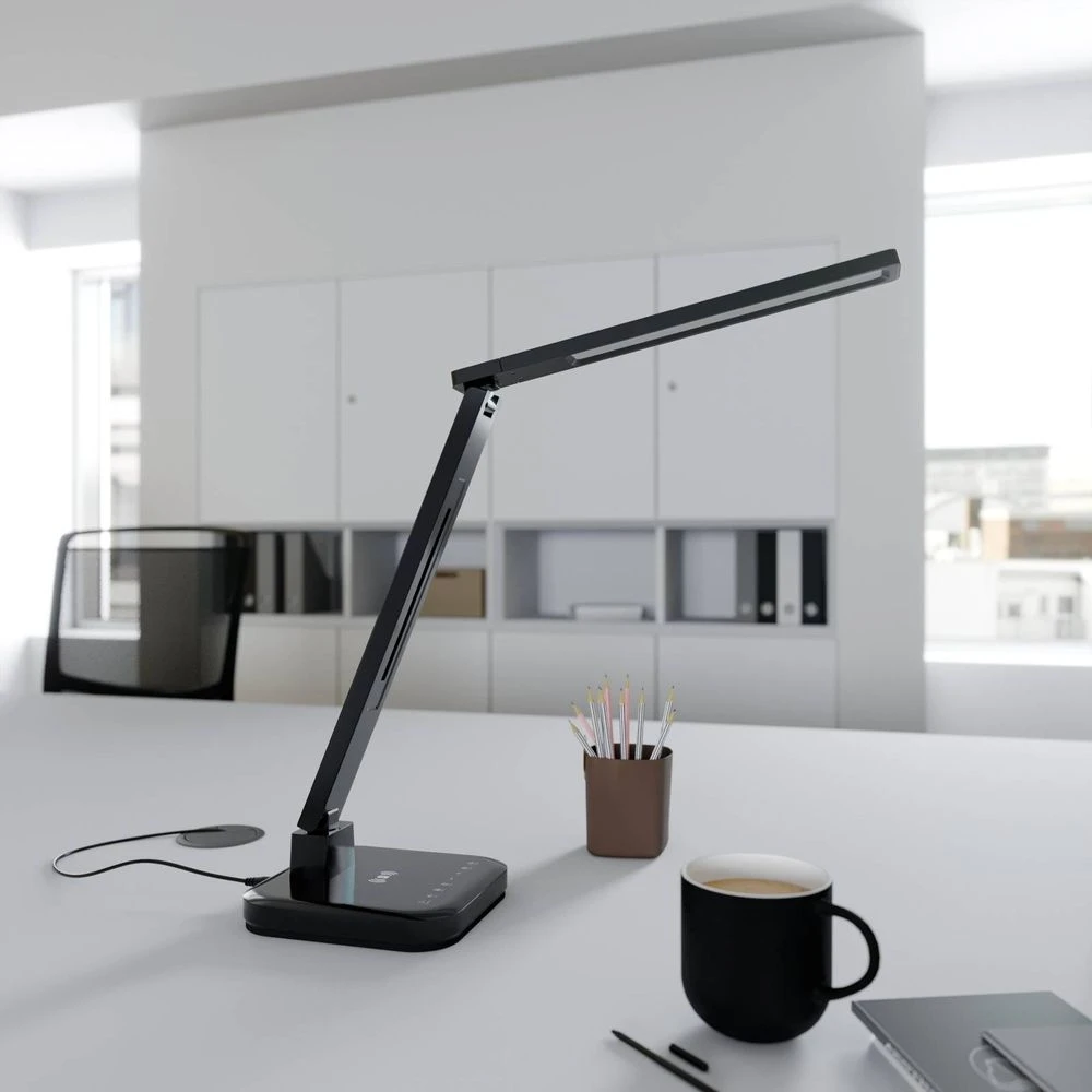 Libia Lámpara De Sobremesa Black - Arcchio - Imagen 4