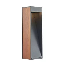 Ansala Aplique Exterior H60 Wood - Lucande