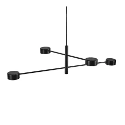 Clyde 4 LED Lámpara Colgante Black - Nordlux