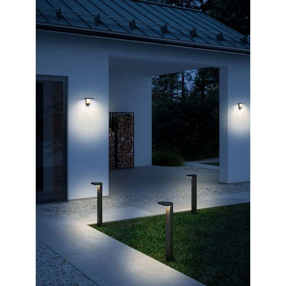 Rica Square LED Solar Lámpara Exterior/Jardín Black - Nordlux - Imagen 5