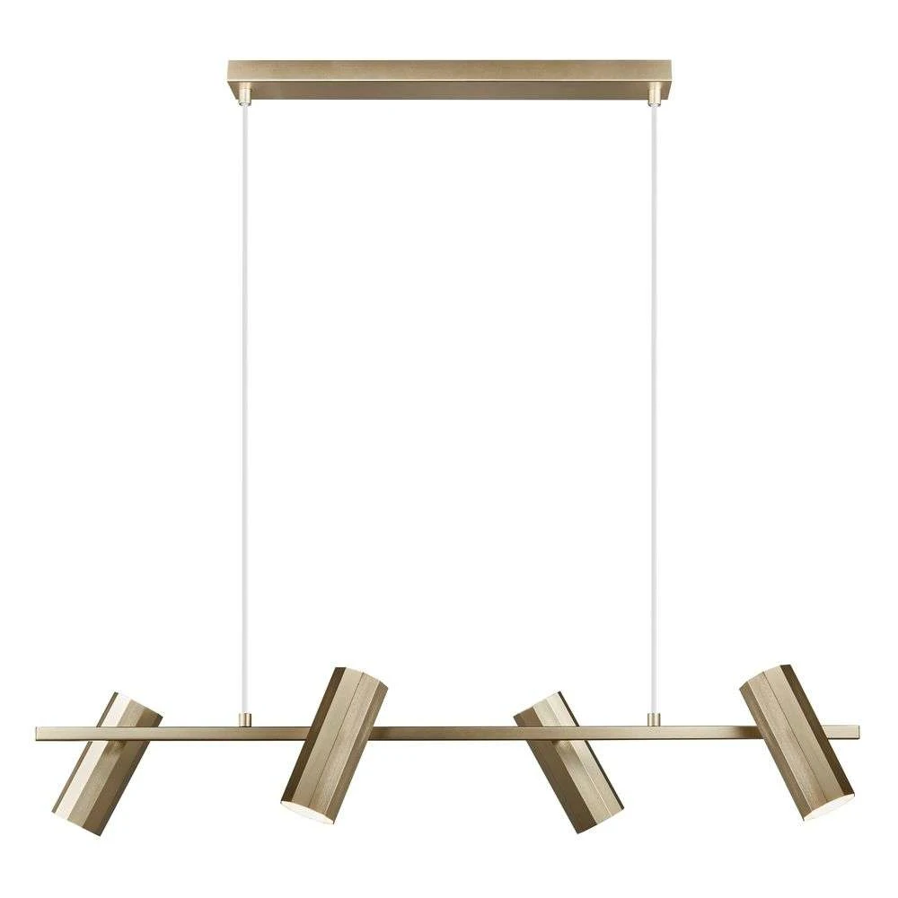 Alanis 4 Lámpara Colgante Brass - Nordlux