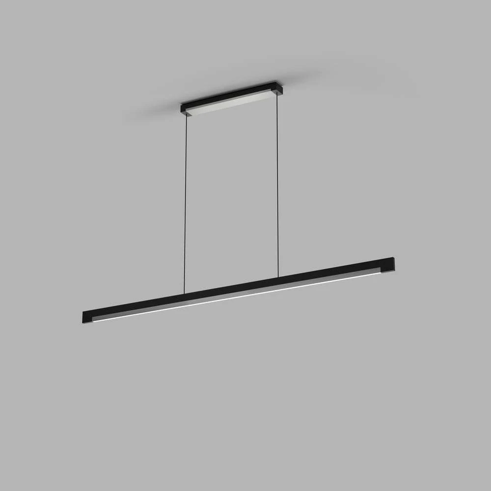 Inlay S1400 Linear Lámpara Colgante Matt Black/Satin Silver - Light-Point - Imagen 2