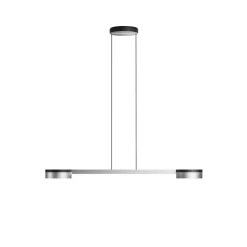 Blade S2 Slim Lámpara Colgante Matt Black/Satin Silver - Light-Point