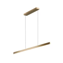 Edge Linear S1500 Lámpara Colgante Brass - Light-Point