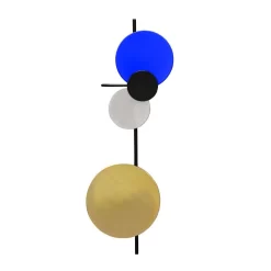 Planet Aplique De Pared Electric Blue - Please Wait To Be Seated