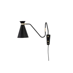 Cone Aplique De Pared Black Noir - Warm Nordic