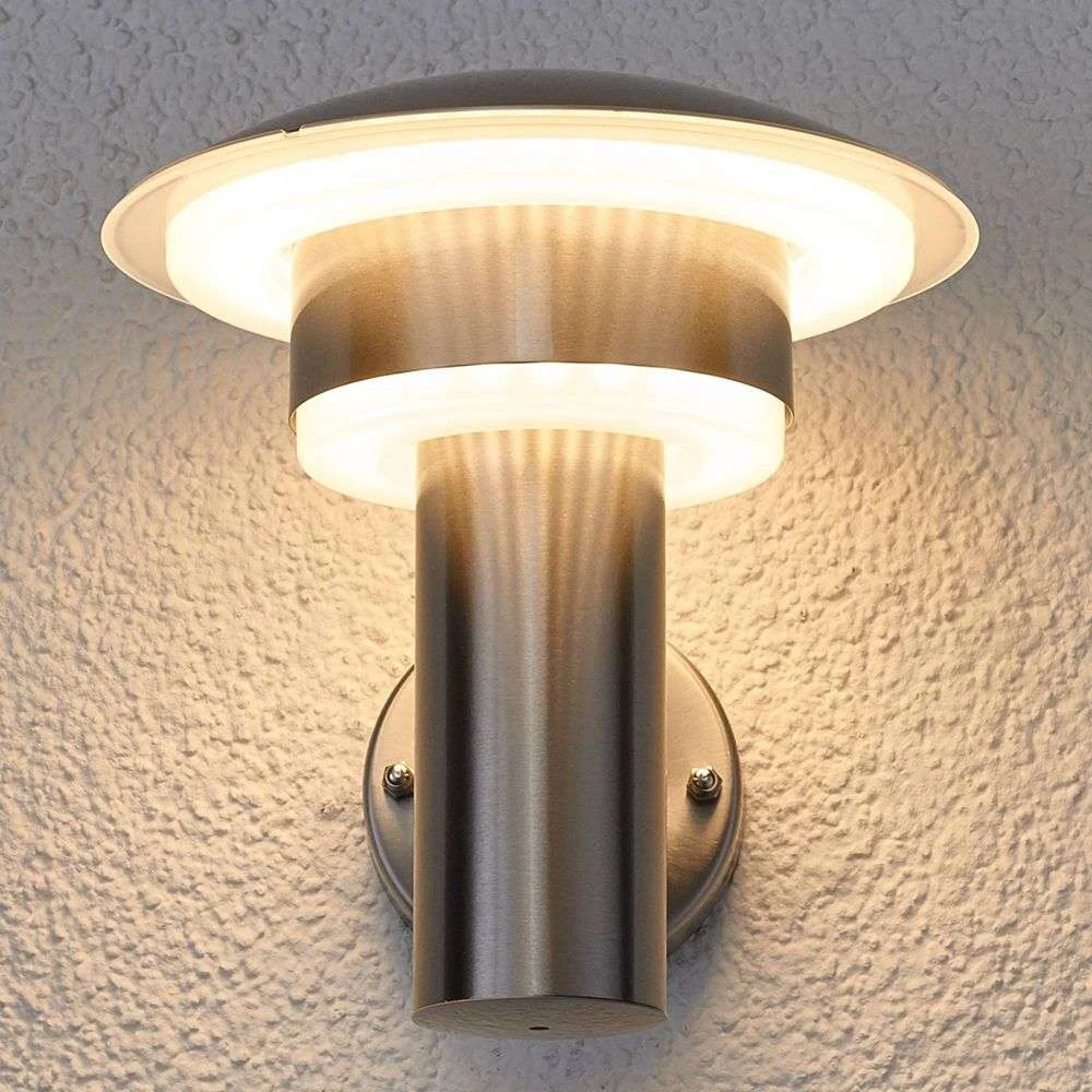 Lillie Aplique De Pared Exterior Steel - Lindby - Imagen 3
