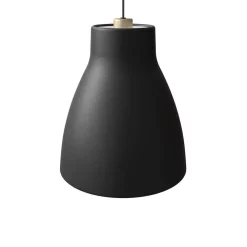 Gong Lámpara Colgante Ø320 Negro/Oro - Belid