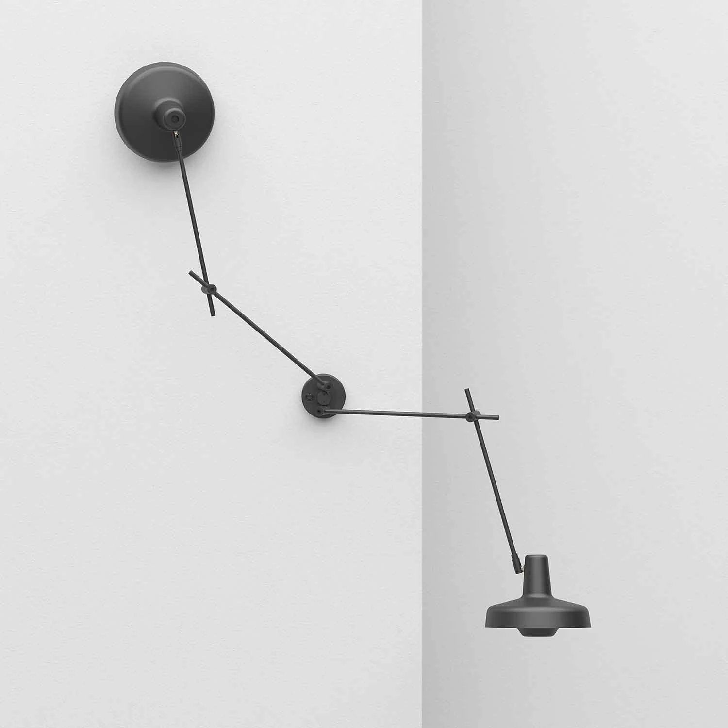 Arigato 2 Aplique De Pared Negro - Grupa - Imagen 4