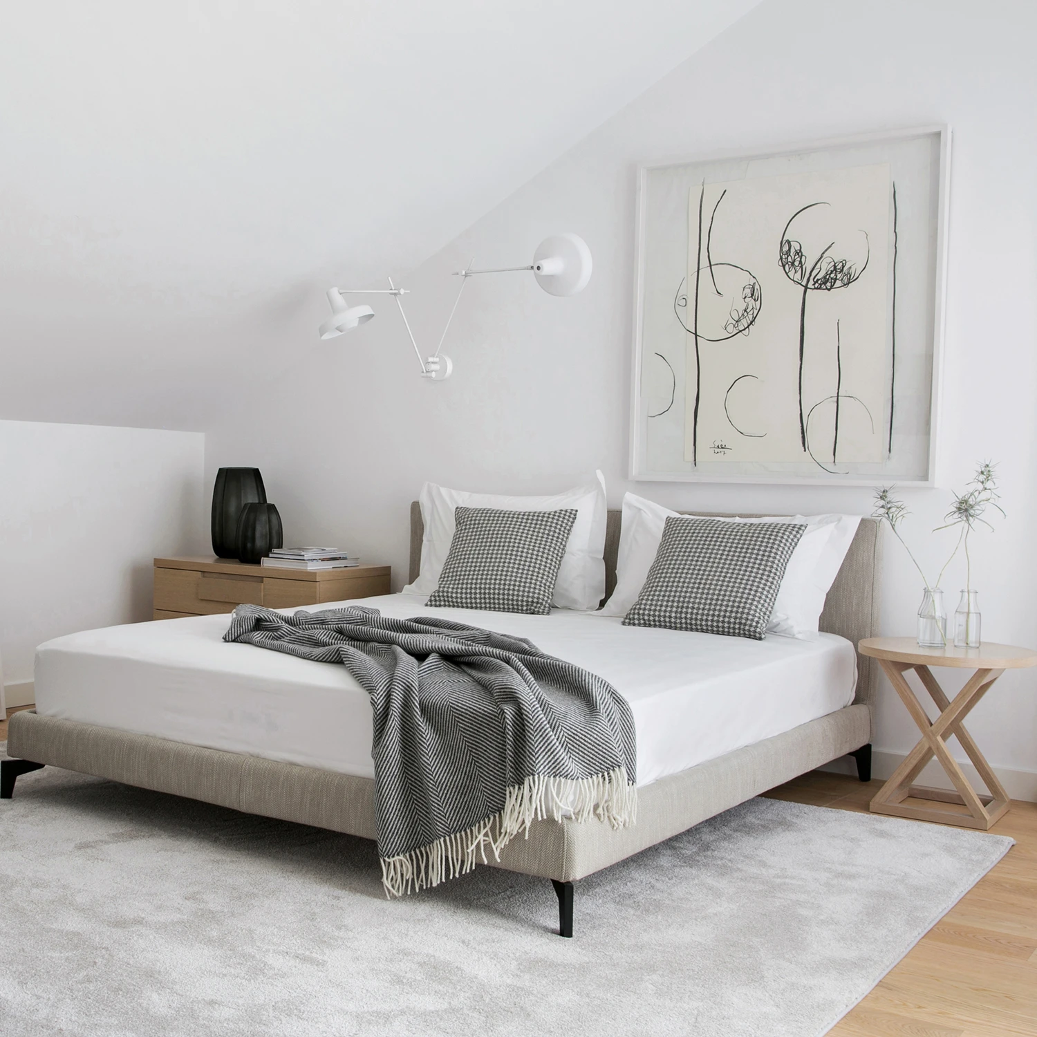 Arigato 2 Aplique De Pared Blanco - Grupa Products - Imagen 2