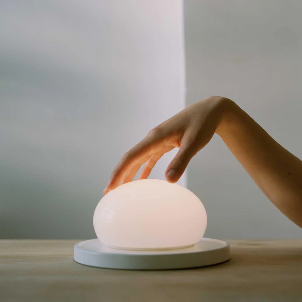 Bolita Lámpara De Sobremesa Blanco - Marset - Imagen 3