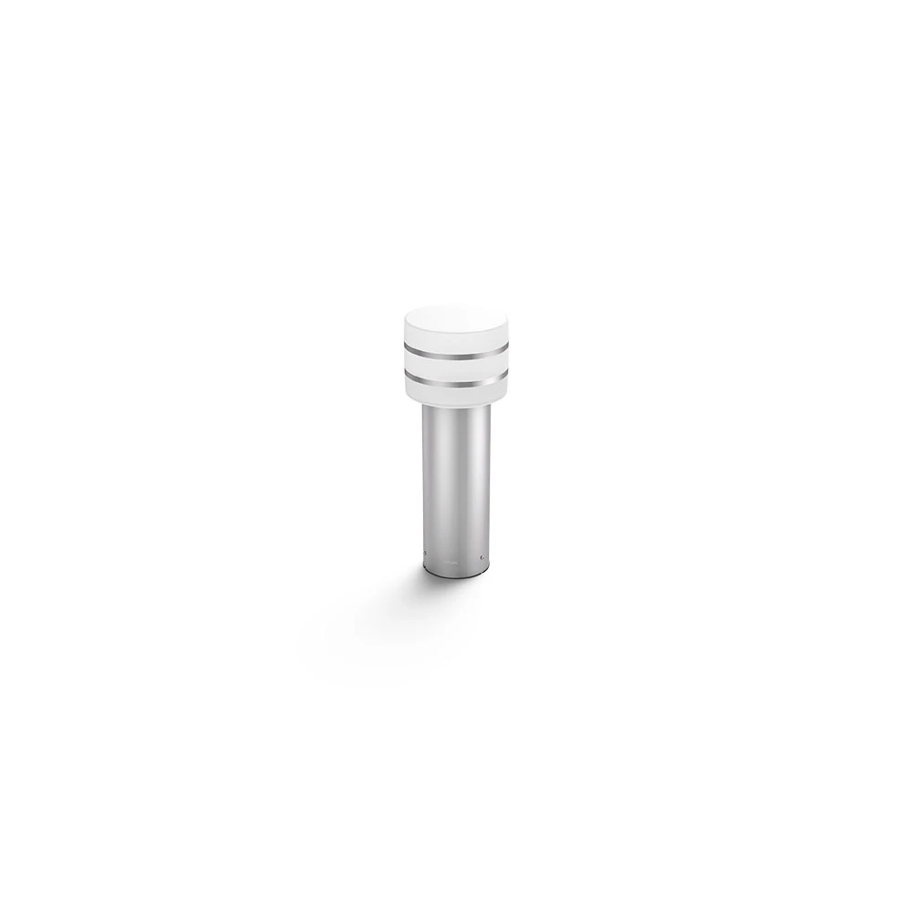 Tuar Baliza Exterior Wide Hue White Inox - Philips Hue - Imagen 2